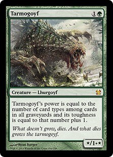 Magic mtg tarmogoyf modern - mtg,