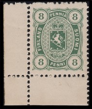FINNLAND 14Na ** = SUOMI facit 14E = FINLAND Scott #19 FINLANDE Yvert 19 Reprint