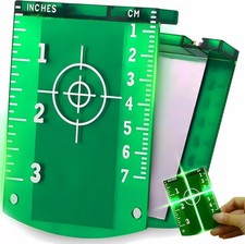 Retoo Laser Zieltafel Magnetische Zielplatte Lasermess Zubehör Zielscheibe Karte