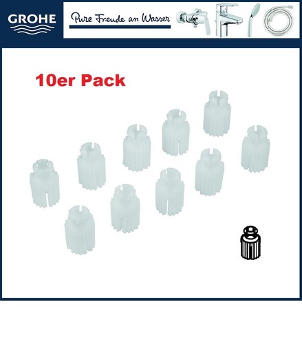 10er pack grohe - grohe, schnappeinsatz