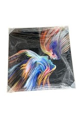 Wandbild 40x40cm Glasbild Abstraktion modern