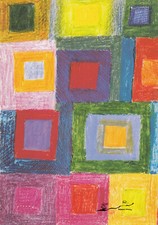 Postkarte: Johannes Itten -