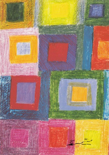 Postkarte johannes itten - johannes,