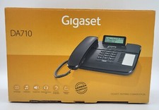 Gigaset DA710 Telefon analog telefonieren ohne Netzteil schwarz sehr gut OVP