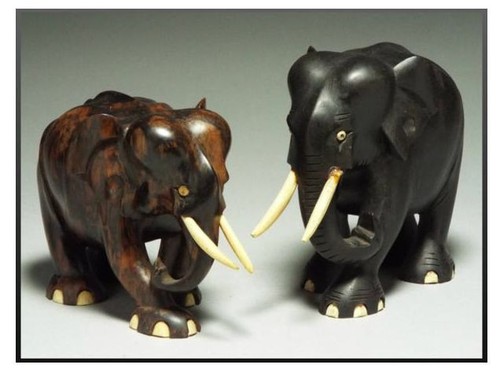 Japanische vintage elefant - japanische,