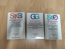 Strafgesetzbuch . Strafprozessordnung .  Grundgesetz 