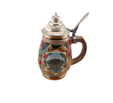 🇩🇪 Antiker Bierkrug mit