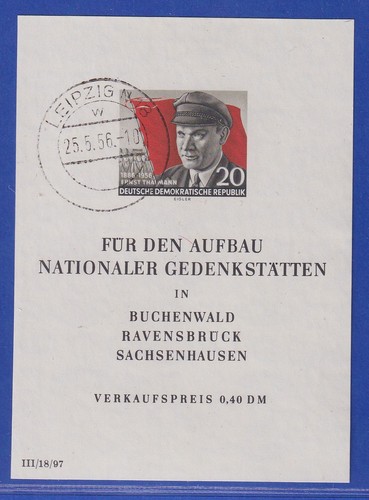 Ddr 1956 gedenkstätten - 1956,