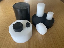 POM Ronde Rundstab Scheibe Platte D 10-120 mm POM  Kunststoff weiß schwarz POM C