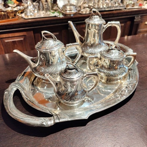 Antikes teiliges jugendstil - 5-teiliges,