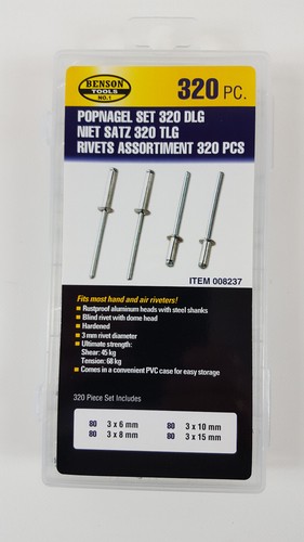 Blindnieten 320 tlg set - tlg.,