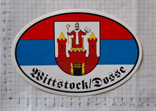 Aufkleber / Sticker "Wittstock