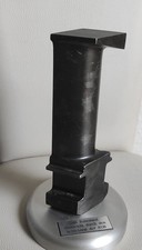 Turbinen­schaufel aus einem Atomkraftwerk, Siemens.