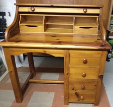 Möbel,  Schreibtisch/Sekretär, massives Holz, gebraucht