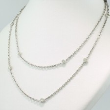 Brillantcollier halskette 06 - brillantcollier, 2,06