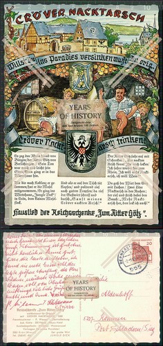 Postkarte kröv mosel - kröv,