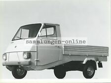 PIAGGIO Ape Car Pritschenwagen Kipplaster Foto Photograph Photo Werkfoto Foto