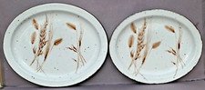 Midwinter Stonehenge WILD OATS 2 Fleisch Servierplatte 34,5 x 27,5 & 30 x 24 TOP