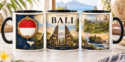 Bali souvenir tasse - tasse, reiselust