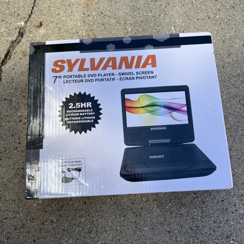 Sylvania portable dvd - 7",