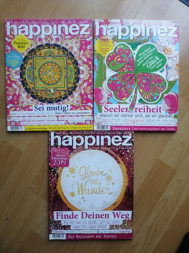Buch 3 x happinez - -,