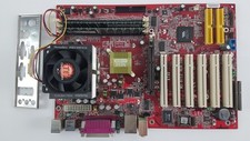 Mainboard CPU RAM Retro Bundle: MSI KT4AV + Athlon XP 2400+ +1.5GB DDR Ram