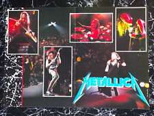 METALLICA ... on stage ... * 1990 * Poster * 41 x 28