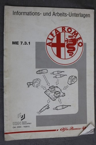 Alfa romeo motronic 3 - alfa, 7.3.1