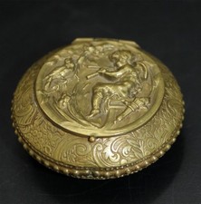 alte Tabakdose, Pillendose um