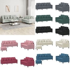 vidaXL 2/3-tlg. Stoff