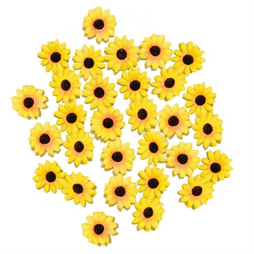 Sonnenblumen künstlich köpfe - sonnenblumen,