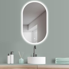 Hoko oval badspiegel mit - oval,