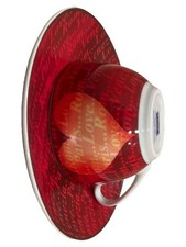 RITZENHOFF Espressotasse Unterteller AMORE MIO Herz Rot Keramik 2tlg