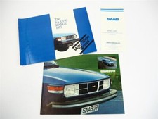 Saab 99 GL GLE EMS 2x Prospekt