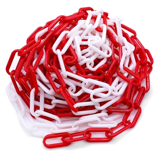 10m absperrkette rot weiß - 10m,