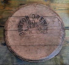 Antiker Fassboden/Deckel