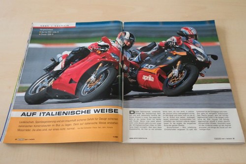 Motorrad 2002 aprilia rsv - 11/2002,