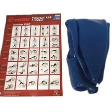 Togu Powerball Abs Übungsball 55 cm Blau Balls Exercise Akku Training