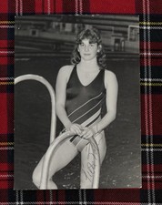 handsignierte AK Silke Töllner DDR Wasserspringen