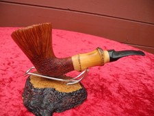 Pfeife / Tabakpfeife, Savinelli Autograph, Nr. 3,  ( gut erhalten ), ( Bamboo )