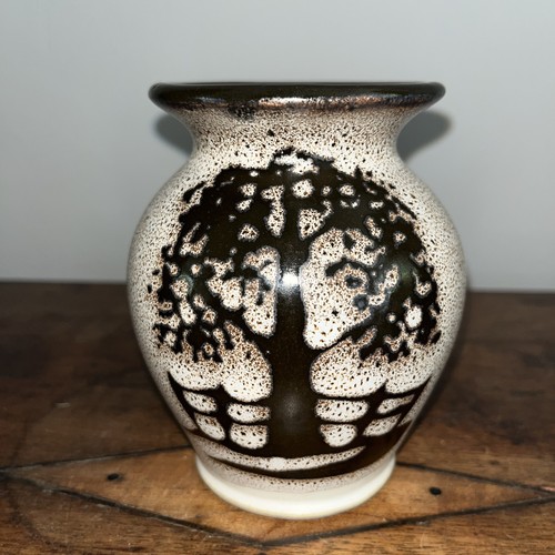 Kunstkeramik vase signiert - ,