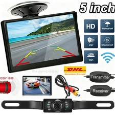 5 Zoll LCD HD Monitor Bildschirm Screen Display Für Rückfahrkamera PKW Auto LKW