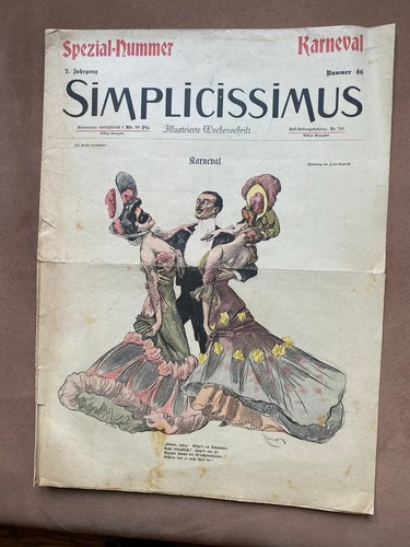 Simplicissimus satirischen - simplicissimus,,