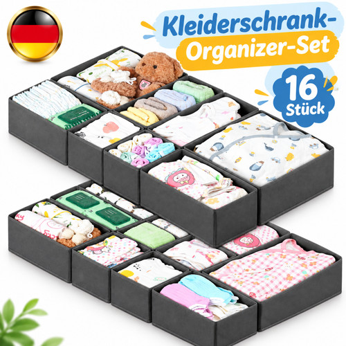 Schubladen organizer set stoff - schubladen,