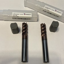 2 x 12mm SCHAFTFRÄSER 1mm Rad