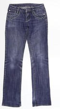 Miss Vivi Damenjeans blau