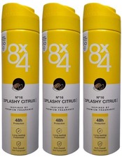 3x 8x4 Deospray Women N°16 Splashy Citrus Deodorant 48h Anti-Transpirant-Schutz