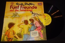 12" FÜNF FREUNDE AUF DER FELSENINSEL (12) Europa 1981 GUTER ZUSTAND