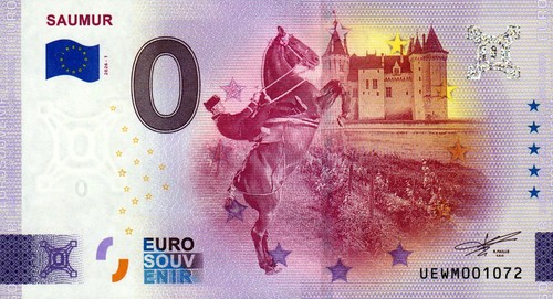Null euro schein - schein, 0