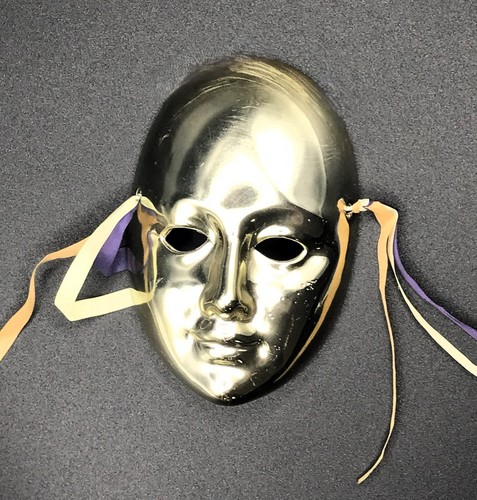 Goldene maske wanddeko deko - goldene,